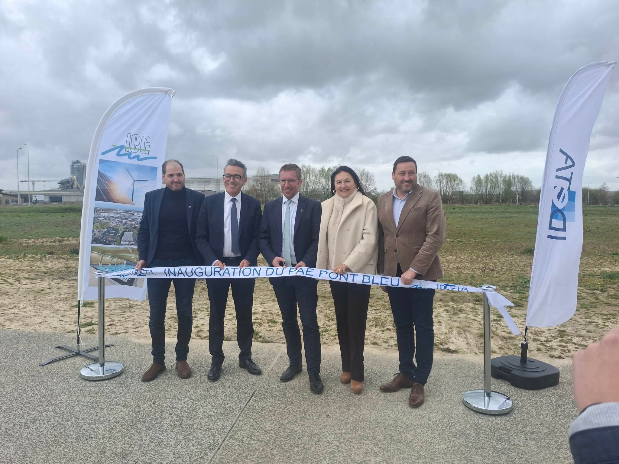 IDETA et IEG inaugurent deux nouvelles infrastructures économiques majeures pour l’économie de la Wallonie picarde