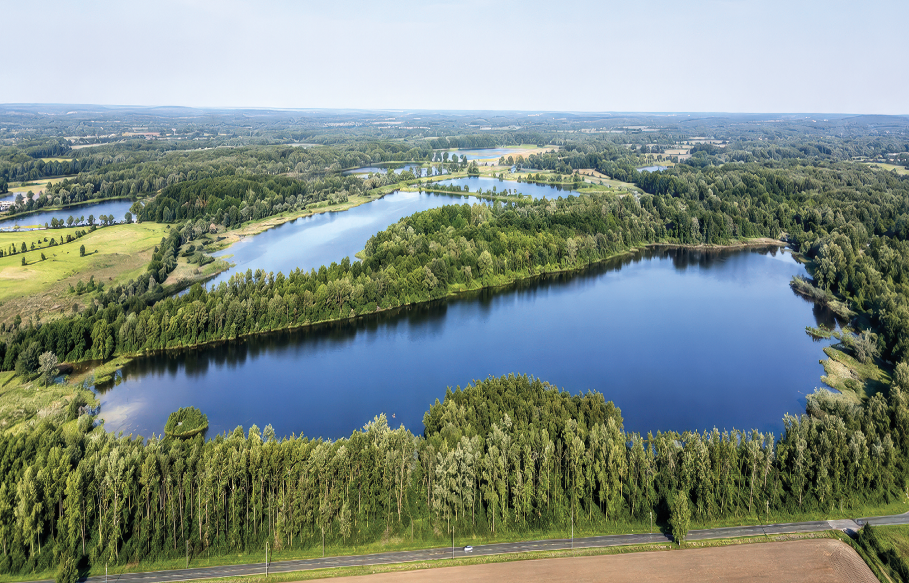 anObleu : un nouvel itinéraire transfrontalier pour explorer autrement les paysages de l&rsquo;eau entre la France et la Wallonie